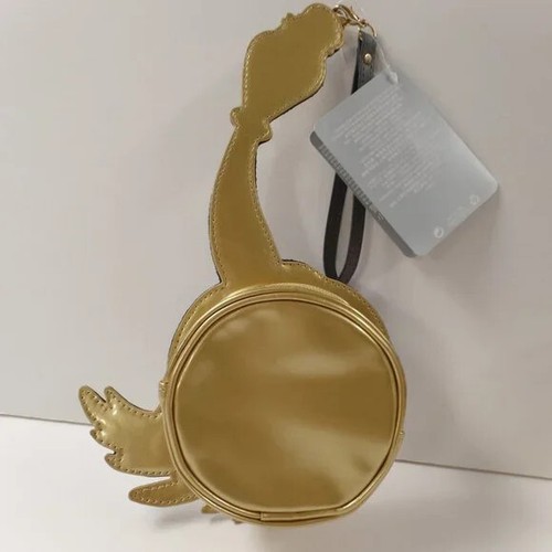 DISNEY STORE BEAUTY AND THE BEAST DUSTER WRISTLET BAG NWT - Picture 3 of 4