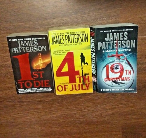 James Patterson The Women's Murder Club Series HC/SC Choose Your Title - Foto 4 di 9