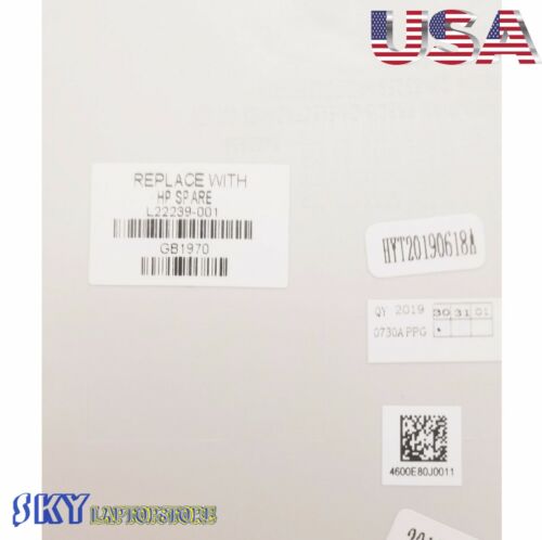 Nueva cubierta trasera HP X360 14-CD 14M-CD 14M-CD0001DX 14" LCD tapa táctil L22239-001 EE. UU. - Imagen 2 de 3