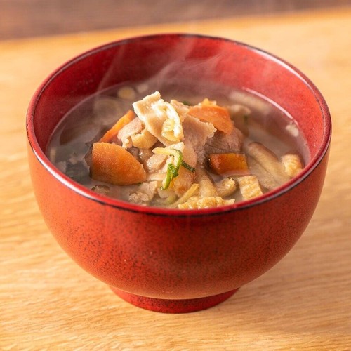 Sopa de miso de cerdo liofilizada Kuze Fuku comida instantánea preparada con jengibre Japón 65,2 g - Imagen 39 de 55