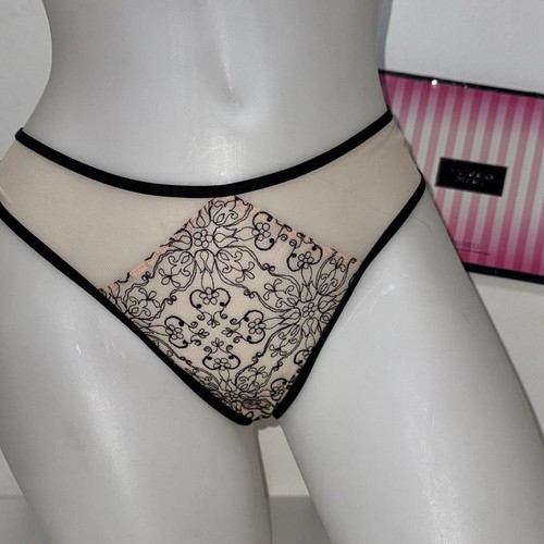 Victoria's Secret Conjunto Sujetador y Tanga Negro Push-up 32D/M Nuevo - Imagen 6 de 7