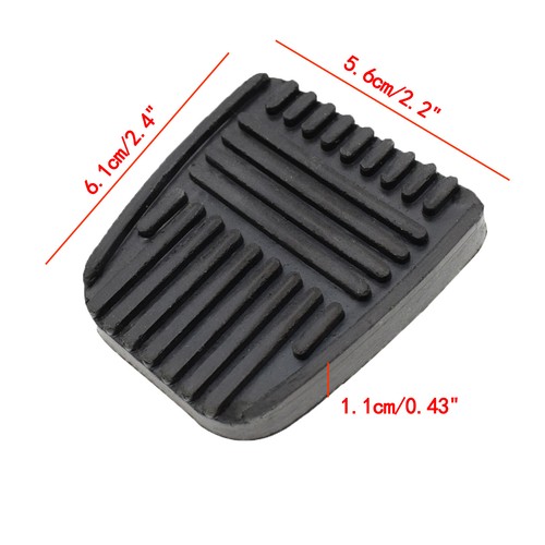 Cubierta de pastillas de repuesto de goma para pedal de embrague de freno 2 piezas para Toyota Paseo 1992-1999 - Imagen 3 de 13