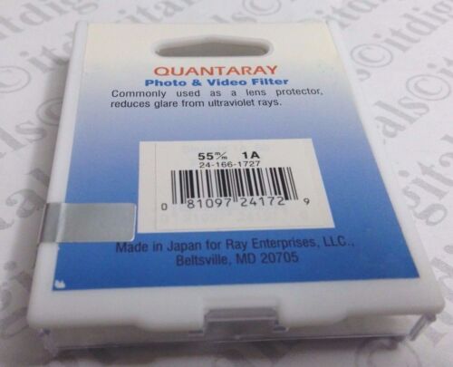 55mm Skyligth 1A Glass Lens Filter 55 mm Japan Quantaray SL-1A Sky 1A 241661727 - Picture 2 of 3