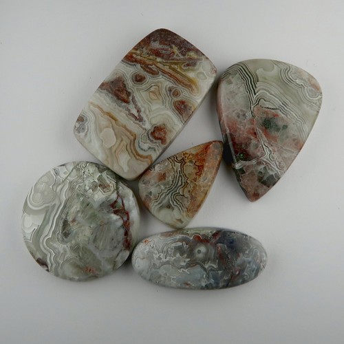 Crazy Lace Agate cabochon parcels for jewellery makers | Cabochon bundles - mix - Picture 28 of 46