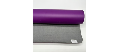 GAIAM Purple Premium 5mm Dry-Grip Thick Non Slip Exercise & Fitness Mat NWOT #4 - Picture 2 of 8