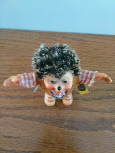 Steiff Antique Macki Hedgehog 4 1/2 inch Doll w/ official Steiff Button & Tag - Picture 5 of 6