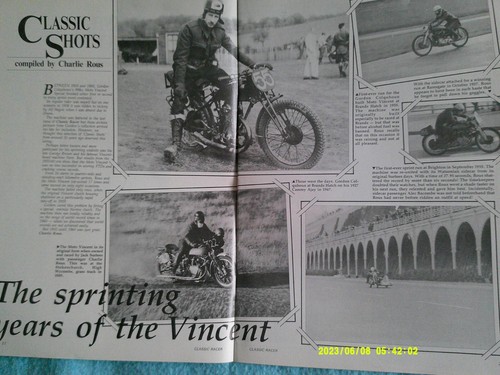 Classic Racer 12/91 Jarno Saarinen, Read vs Ivy, AJS 7R, John Avery, BSA Triple - Picture 8 of 22
