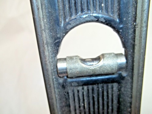 Nivel, Vintage STANLEY Nº Nivel de carpintero/maquinista de metal 36, SW 18", EE. UU.  - Imagen 4 de 5