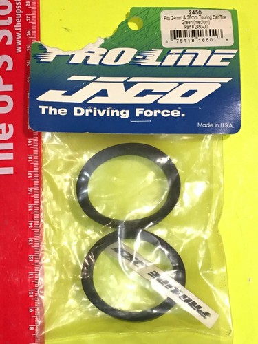 ORIGINAL RC PRO-LINE #2450 GREEN (MEDIUM) TIRE INSERTS FOR 24MM / 26MM TOURING - Picture 4 of 7