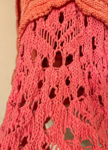 NWOT FREE PEOPLE OPEN KNIT LUAU CROCHET TANK TOP/CAMI size S/M MSRP $128 - Picture 9 of 12