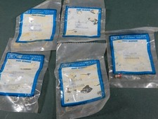 Hewlett Packard HP 1450-0152 Lampholder Lenses Red Qty 5 NOS