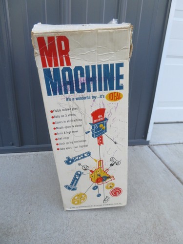 1960s IDEAL MR MACHINE 4844-7 ~ Assembled with Original Box ~ Vintage Robot - Picture 6 of 11