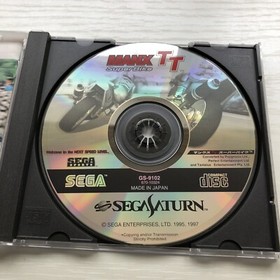 Sega Saturn Manx TT Super Bike Sega Sports Obi Japan import