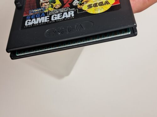 Spiderman/Spider-Man: Return of the Sinister Six (Sega Game Gear) con estuche probado - Imagen 3 de 4