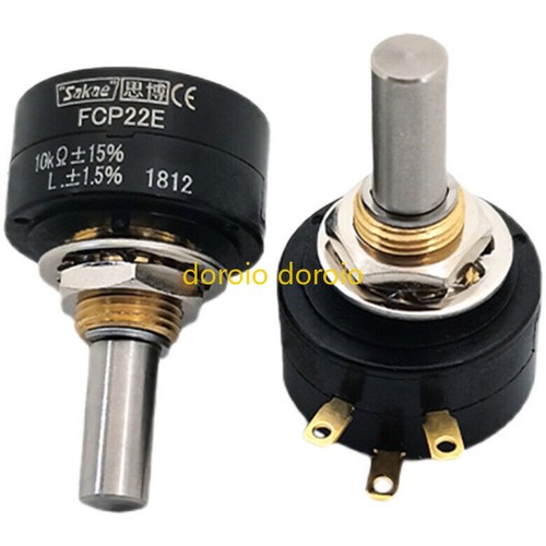 FCP22E sakae single-turn precision conductive plastic potentiometer 1K 2K 5K 10K - Picture 3 of 4
