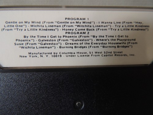 4  music cassettes Elvis Presley 1973- Johnny Cash- Glen Campbell 1976 - Picture 9 of 12