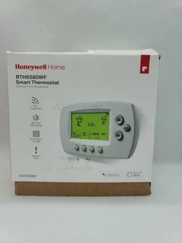 Honeywell Wi-Fi 7-Day Programmable Thermostat (RTH6580WF1003) - Picture 1 of 7