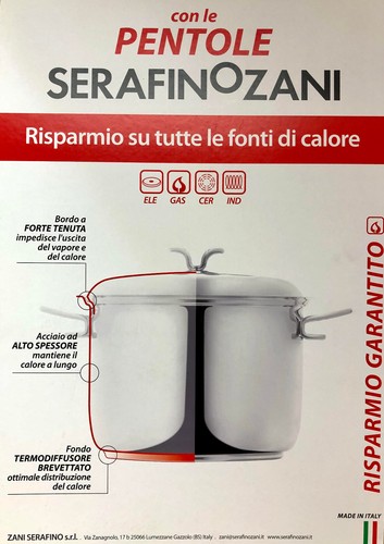 Tegame acciaio inox 18/10 Mod Karen By SerafinoZani senza coperchio - Zdjęcie 2 z 9