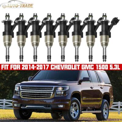 Set of 8 Fuel Injectors 12668390 12623116 Fit For Chevrolet GMC 5.3L ...