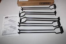 Great Northern Instore 22815 Supply Line Hooks black slotwall 5 pack