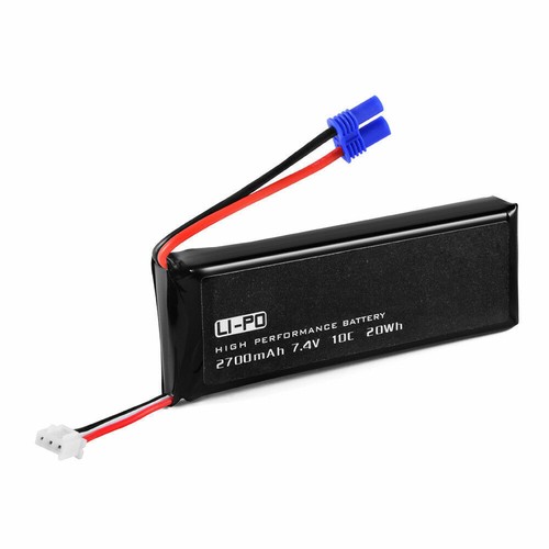 2700mAh 7.4V Universal Li-po Battery / 2in1 Charger for Hubsan H501S X4 H502S RC - Picture 5 of 15