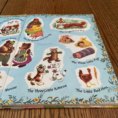 Vintage 1957 Random House ~ Read-Aloud Nursery Tales - Foto 4 di 6