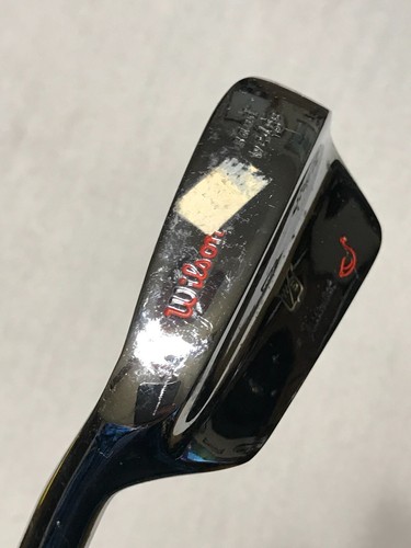 Wilson LH Staff Goose Neck Sand Wedge Dyna Step Wedge Flex Steel Shaft GP Grip - Picture 3 of 7