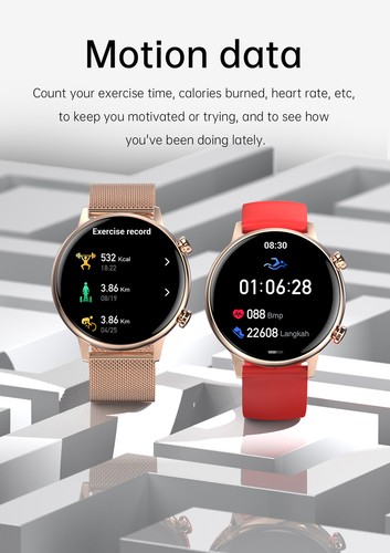 Bluetooth Smart Watch Women Men Sports Smart Bracelet Activity Fitness Tracker - 第 11/18 張圖片