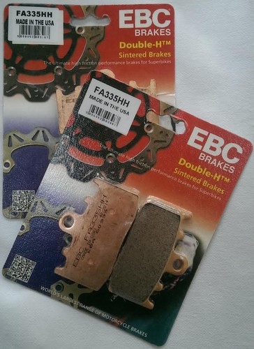 EBC Sintered FRONT Disc Brake Pads (2 Sets) Fits BMW K1300GT (2009 to 2011) - Picture 2 of 6