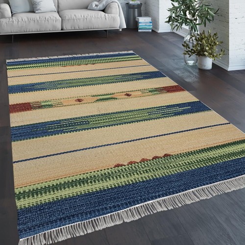 Tappeto bagno cucina cotone art. kilim con frange fantasia etnico colorato - Foto 19 di 30