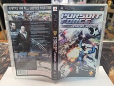 Pursuit Force Extreme Justice PSP CIB Tested EN/FR Free Shipping in Canada !!