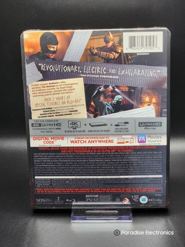 The Batman SteelBook (4K Ultra HD/Blu-ray) SAME DAY SHIPPING - Bild 2 von 3