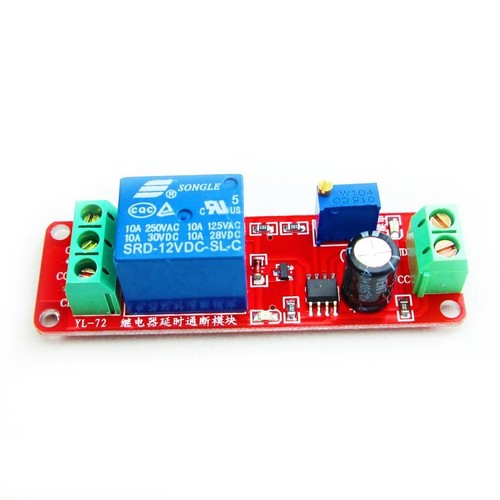 DC 12V Verzögerung Zeitschaltuhr Modul einstellbar 0-10 Sek für Automatisierungssteuerung - Bild 4 von 9