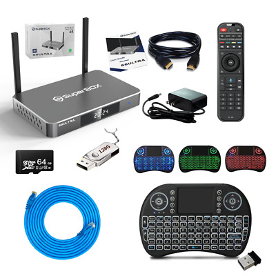 2025 SuperBox S6Ultra MediaPlayer SmartBox TVBox make offer California Shipment