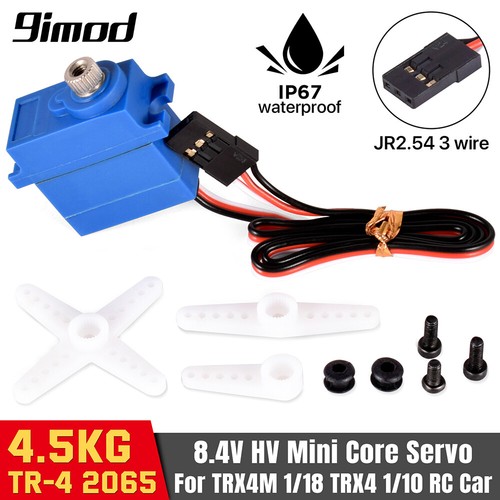 9imod Mini 4.5KG Waterproof Metal Gear Servo for Traxxas TRX4M 1/18 TRX4 1/10 - Picture 4 of 26
