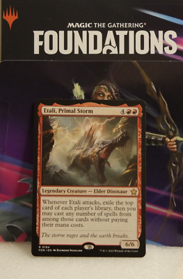 mtg foundations dinosaur cards Magic The Gathering - Foundations - Ghalta, Primal Hunger (Mana Foil) main image 0