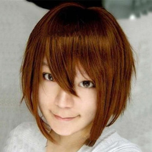 Anime Cosplay Wigs Perücke Kurzhaar Herren Damen Festlich Karneval Perücken - Bild 10 von 22