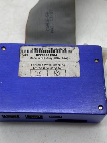 Guidance Software FastBloc2 FE Forensic Field Kit Device/Power Supply Only - Afbeelding 4 van 6