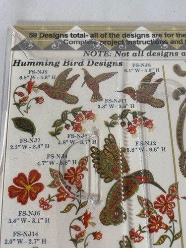 Anita Goodesign Stickmuster NATURES JEWELS FASHION CD ~ 59 Design - Bild 24 von 24