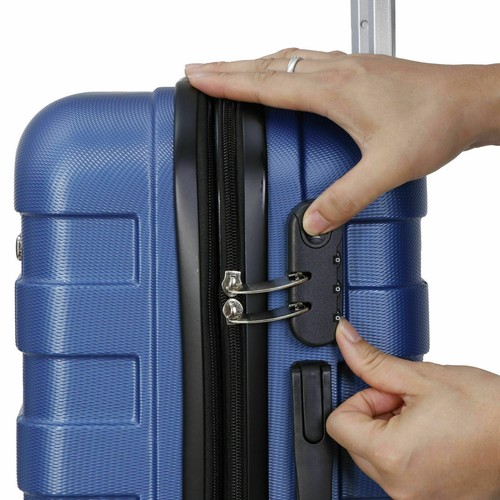 21" Hartschalen Spinner Handgepäck Koffer Rollen Reisetasche tragbar - Bild 8 von 12