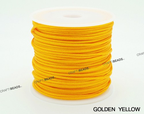 1mm & 1.5mm Chinese Knot Nylon Macrame Cord For Shamballa Bracelets & Beading - Choose Your Color 6 thumbnail image