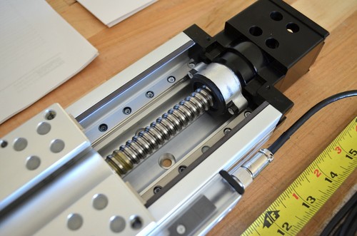 NEW! 14" Parker 404XR Linear Actuator Precision Ground Ballscrew Nema17 NIB -CNC - Picture 7 of 12