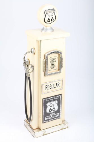 point-home Design-Schrank "Zapfsäule", Retro, weiß, 82cm - Bild 2 von 4