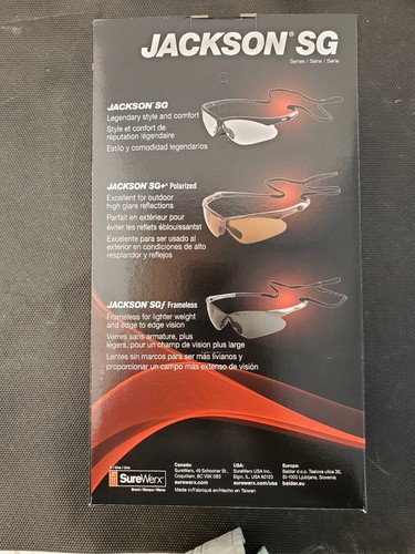 Jackson Safety SG Schutzbrille Schirm IR 5 Linsen 99,9 UV-Schutz 50010 Neu - Bild 8 von 9