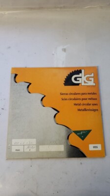 Hoja de sierra circular 225x2x32 GLG	