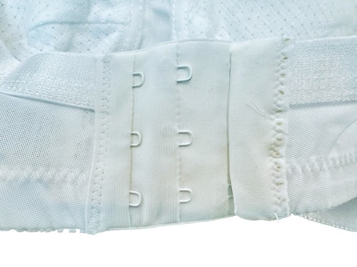 Trulife Mastectomy Bra Size 48C White Style 210 Lace Accent Soft Cool Max Lining - Picture 9 of 20