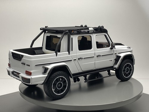 ALMOST REAL 1/18 Brabus G 800 Adventure XLP 2020 White (autoart norev nzg schuco - Foto 5 di 16