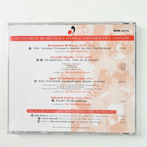 Britten Haydn Strawinsky Grieg Daniel Harding Siemens CD T2353 - Picture 2 of 3