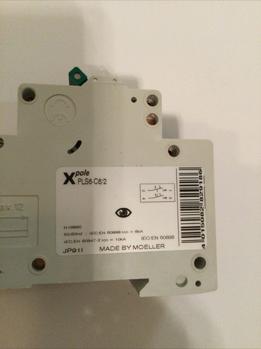 Eaton MOELLER PLS6-C2 MW MINI CIRCUIT BREAKER - Picture 3 of 4
