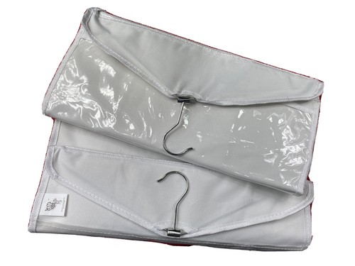 2 Doppelseitige Hängende Station Tasche Organizer für Schrank oder Zuhause hält Geschenkverpackungen - Bild 3 von 12